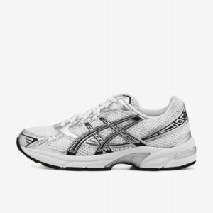 Zapatillas Running Urbanas GEL 1130 Blancas y Plateadas– Estilo Retro Deportivo