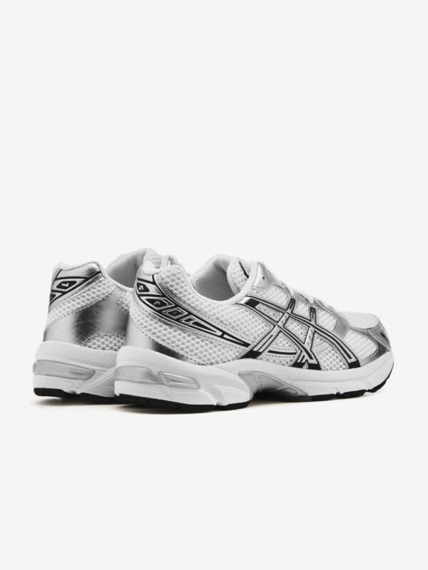 Zapatillas Running Urbanas GEL 1130 Blancas y Plateadas– Estilo Retro Deportivo - Imagen 3