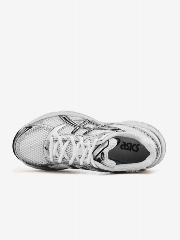 Zapatillas Running Urbanas GEL 1130 Blancas y Plateadas– Estilo Retro Deportivo - Imagen 4