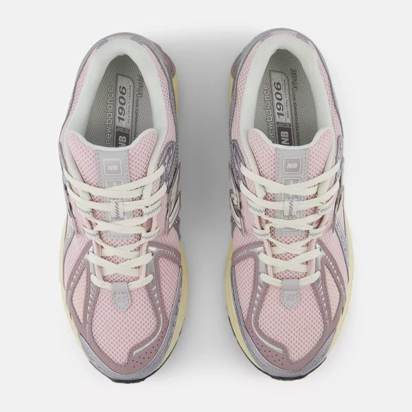 Zapatillas en Tonos Rose Sugar y Pearl Grey – Estilo Técnico con Toque Sofisticado - Imagen 4